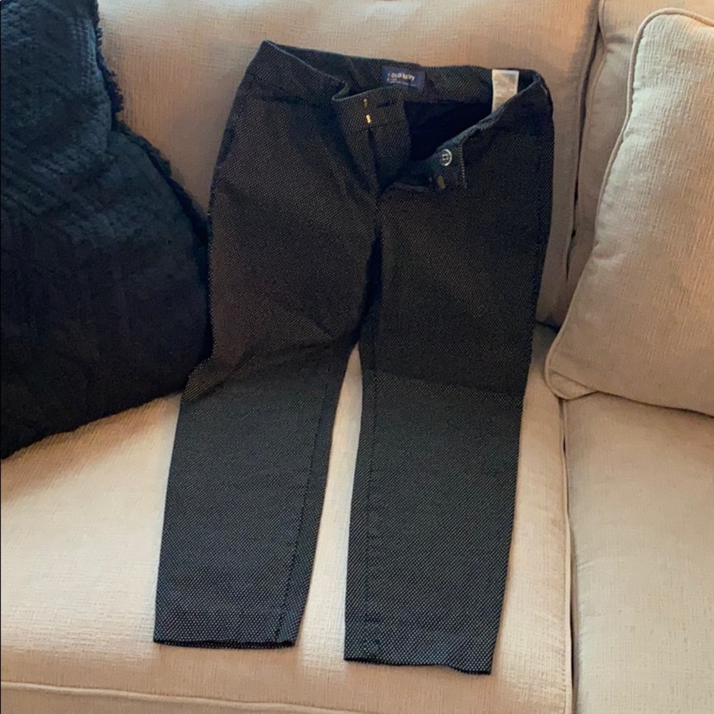 Old Navy Straight Leg Ankle Pants/capris